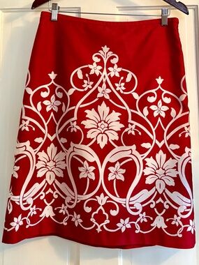 Ann Taylor Loft Floral Skirt